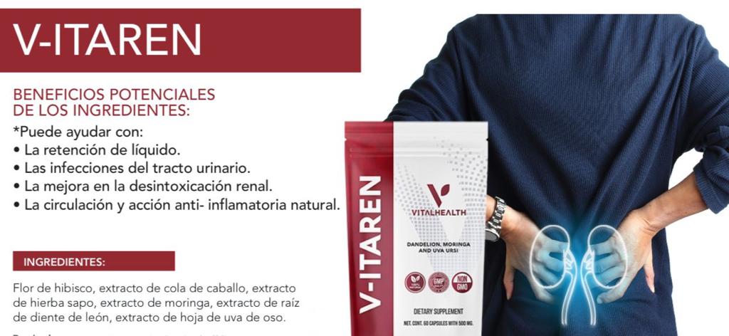 Suplemento Renal V-ITAREN