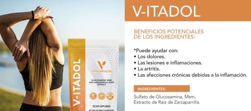 V-ITADOL: Tu Aliado contra el Dolor Articular y Muscular